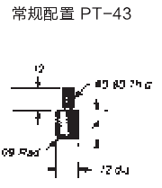 測(cè)頭用于ANSI 0系列一A型和N型