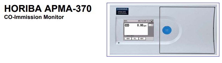 日本Horiba CO監(jiān)測(cè)儀 APMA-370