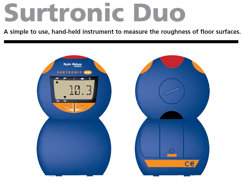  Taylor Hobson Surtronic Duo地板表面粗糙度檢測(cè)儀