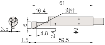標(biāo)準(zhǔn)檢出器尺寸