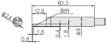 極小孔檢出器尺寸