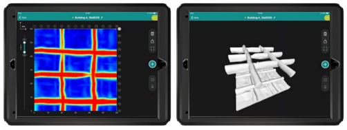 Proceq GPR Live 時間片段視圖
