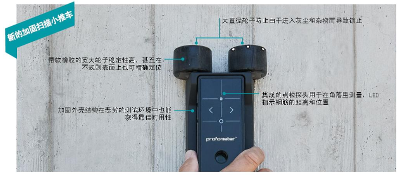 瑞士博勢(shì)Proceq PM600混凝土保護(hù)層測(cè)量?jī)x