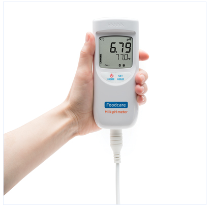 哈納HI99161 食品/乳制品酸度pH溫度測定儀